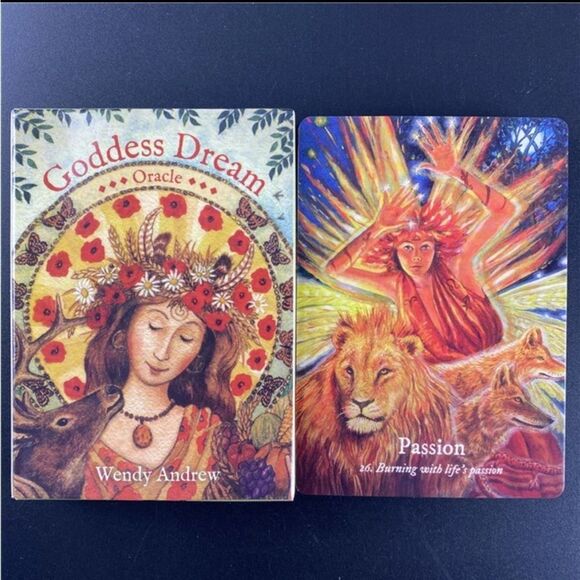 Take Her Hand Through This Goddess Dream Oracle Cards - Picture 3 of 6